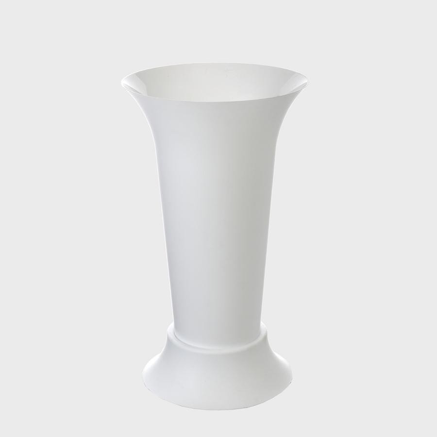 ваза д/цветов под срезку d 185мм h 310мм белый/Альтернатива/12