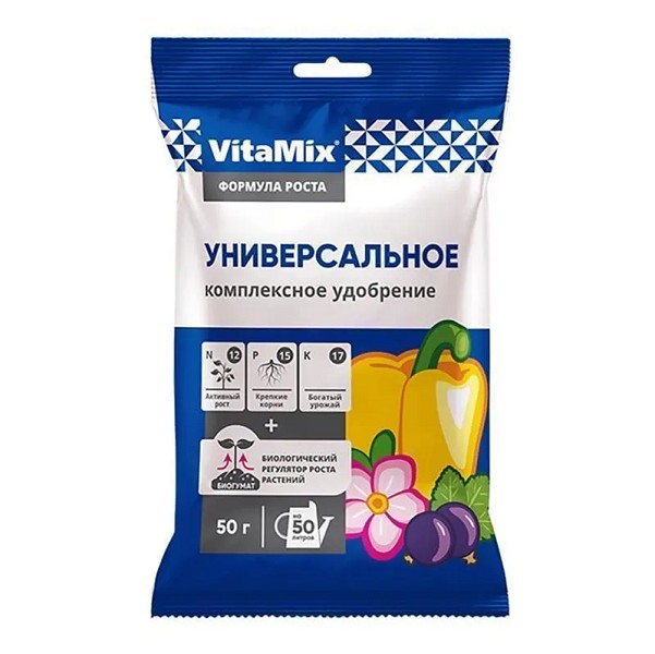 удобрение VitaMix 50г Универсальное, комплексное/БиоМ/50