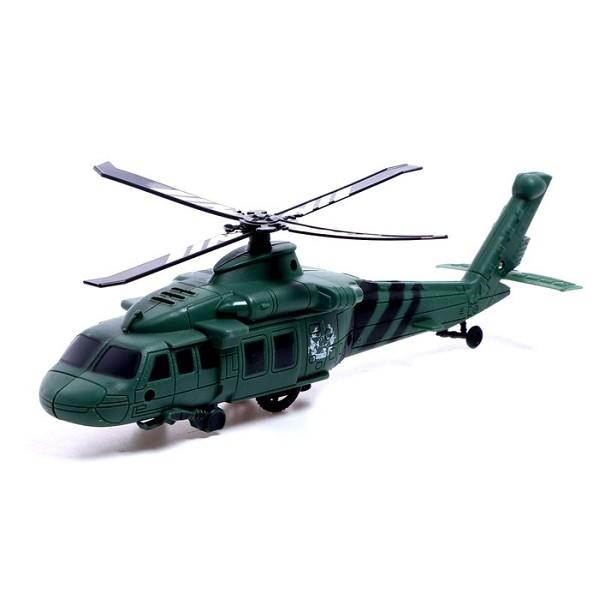 игрушка Вертолет Милитари инерц. МИКС 26х 6,5 х 8 см/С-Л