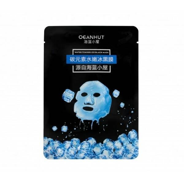 маска д/лица тканевая OEANHUT 32 Увлажняющая  Water Tender Ice Black Mask