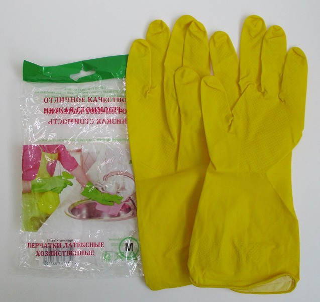 перчатки резиновые (латексные) M/ХДО/240x5