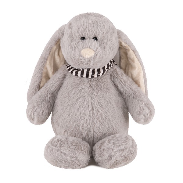 игрушка мяг Кролик Серый Харви, 27 см Maxitoys Luxury/МакТ